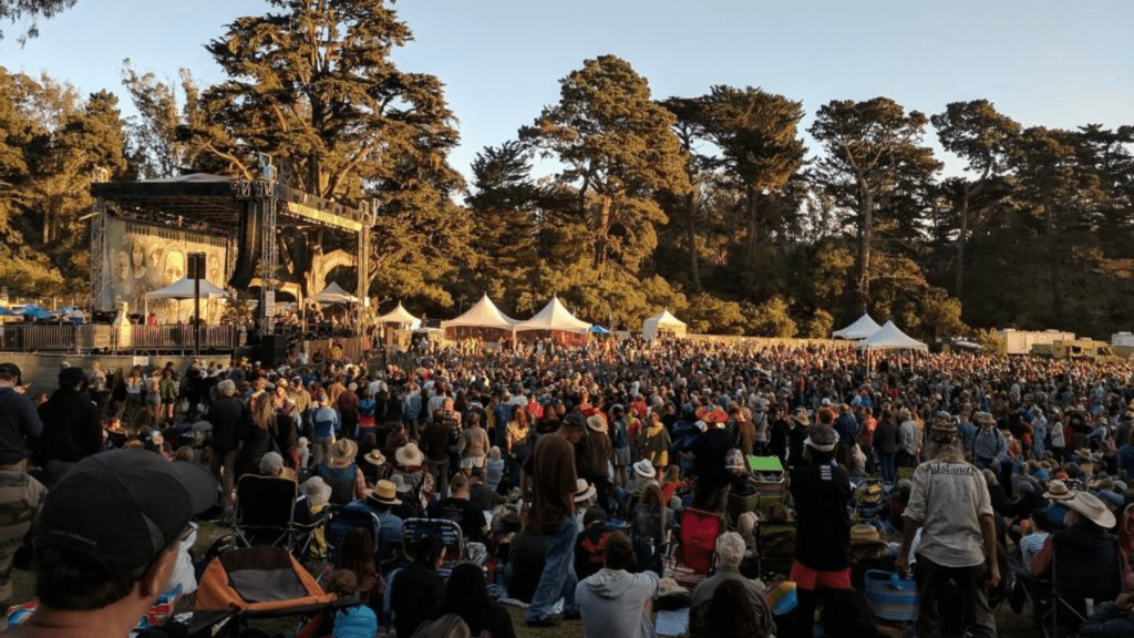 San Francisco's Hardly Strictly Bluegrass Festival